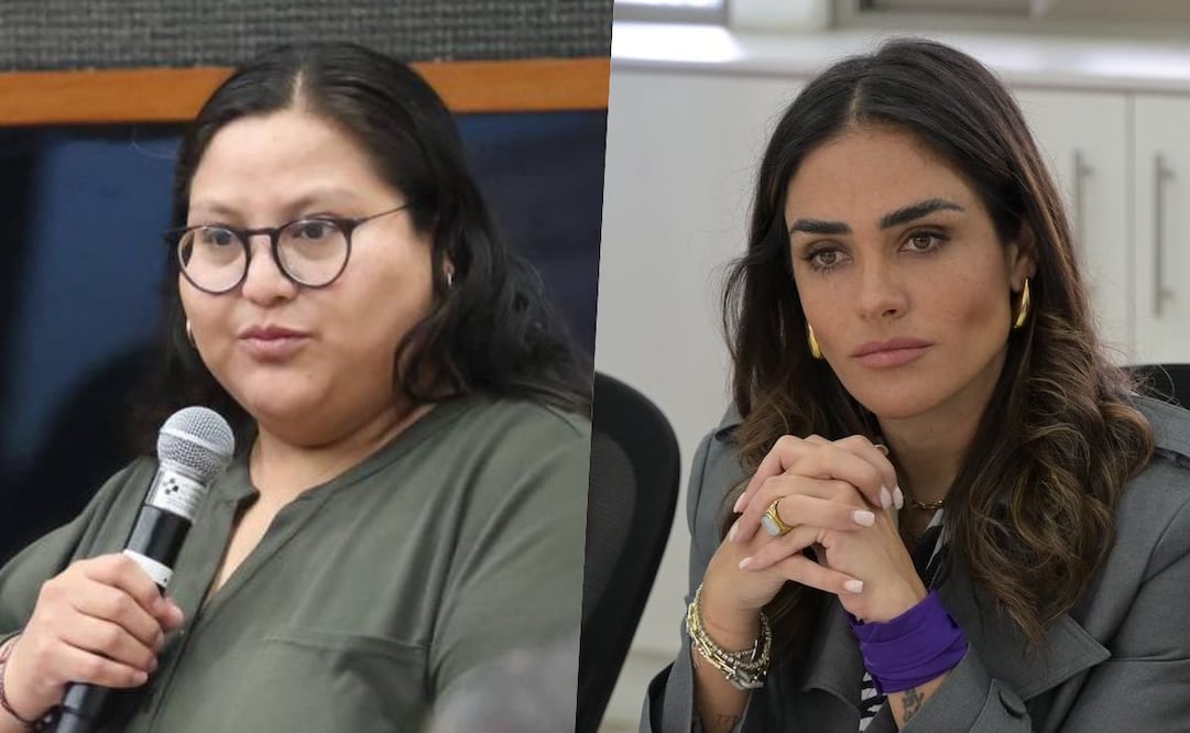 Citlalli Hernández Mora y Alessandra Rojo de la Vega. Foto: Especial