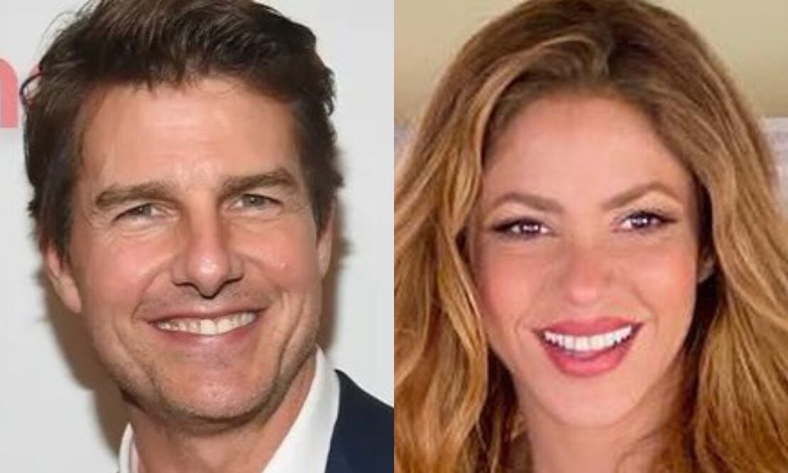 Tom Cruise y Shakira. Fuente: producción Universal