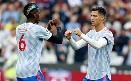 Manchester United gana en su visita al West Ham; Cristiano Ronaldo volvió a anotar