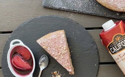 Cómo hacer una tarta de vino tinto