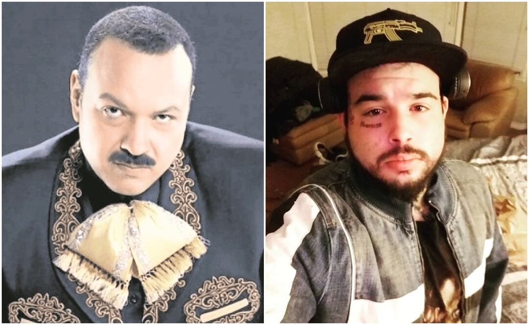 Pepe y Emiliano Aguilar. Fotos: Archivo e Instagram