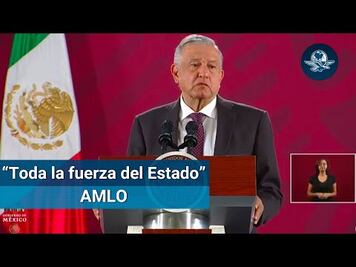 AMLO: “toda la fuerza del Estado” para la estrategia de prevención de adicciones