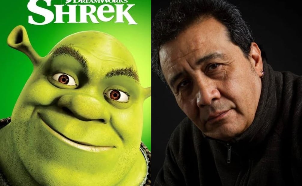  Alfonso Obregón ha dado voz de Shrek desde la primer película.