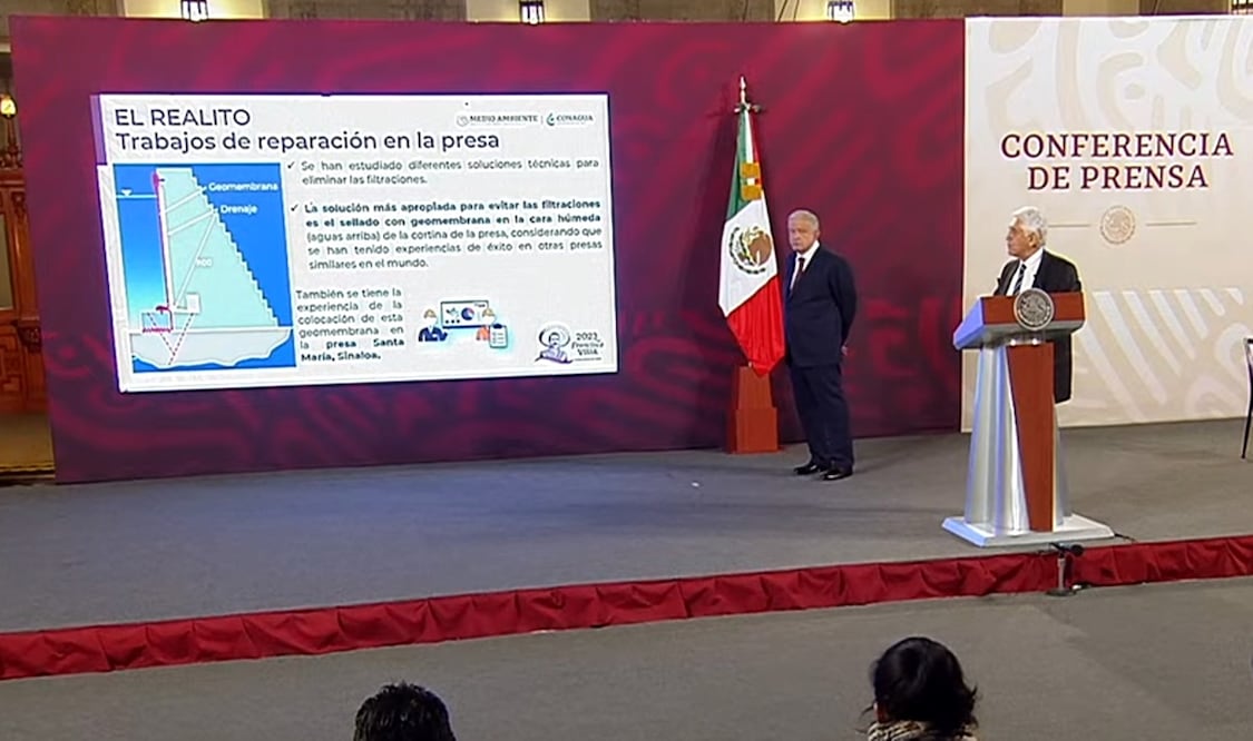 El presidente Andrés Manuel López Obrador aseguró que el problema del desabasto del agua en la zona metropolitana en San Luis Potosí no es grave