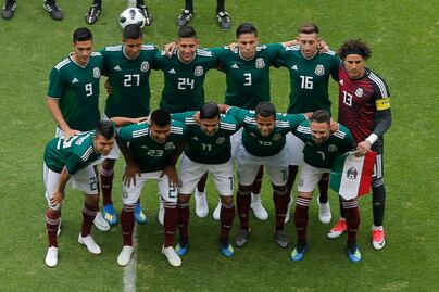 Salcedo, Ochoa, Herrera, Lozano y Vela jugarán ante Alemania