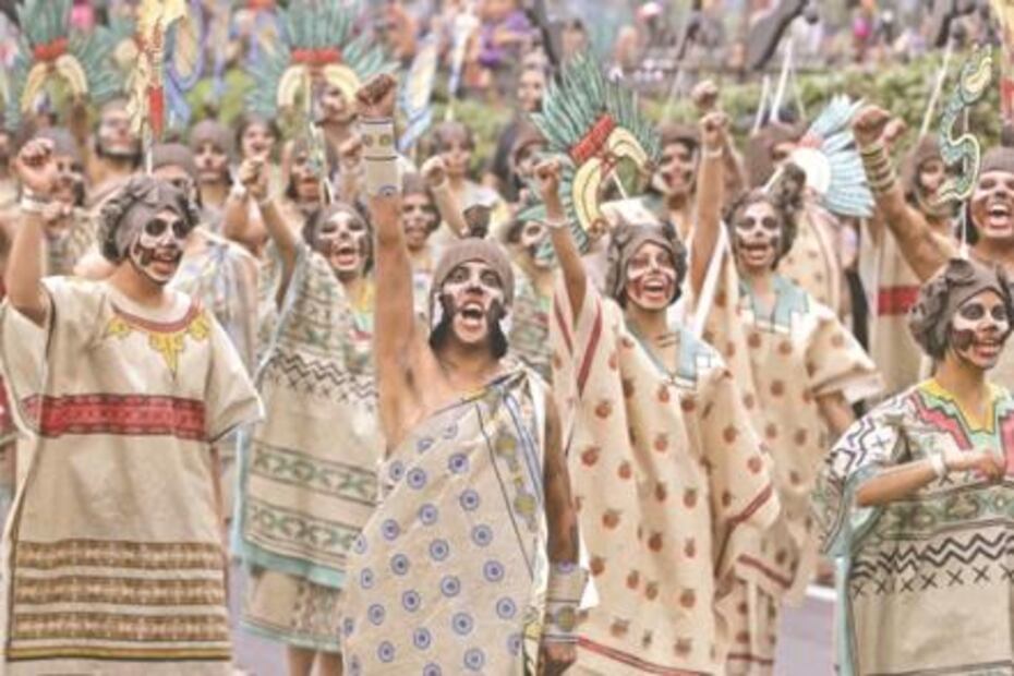 Lluvia no resta ánimo a desfile de catrinas