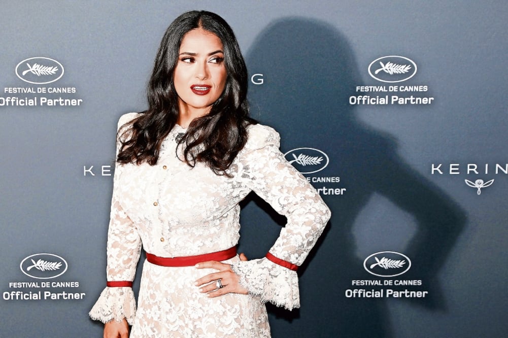 Salma ofreció una conferencia en Cannes donde habló de los cambios que ha visto en cuatro años. Foto: SEBASTIAN NOGIER. EFE