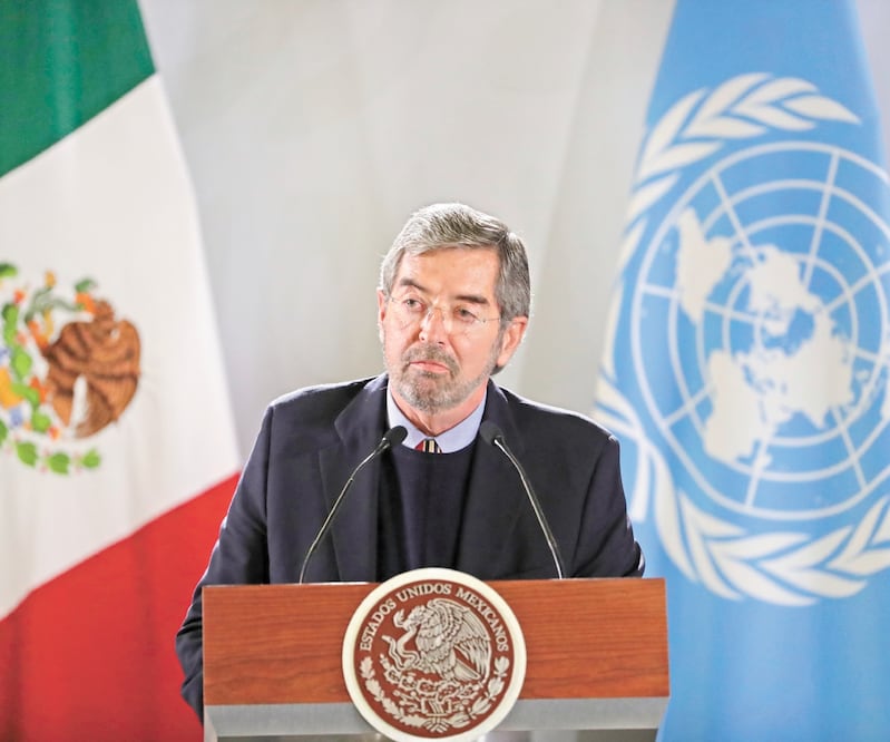 Juan Ramón de la Fuente dijo que la lucha contra el terrorismo no se va a ganar en los campos de batalla, sino con prevención; subrayó que la estrategia debe ser integral. Foto: ARCHIVO EL UNIVERSAL