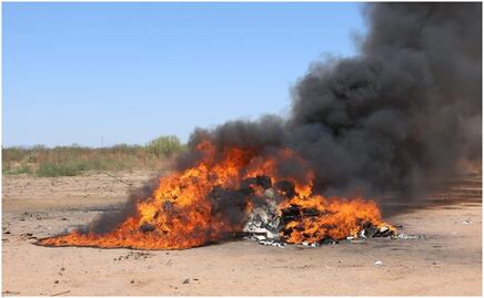 FGR destruye más de 950 kilos de drogas, vehículos con blindaje artesanal y máquinas tragamonedas, en Sonora 