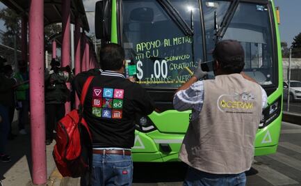 Concluirá servicio emergente tras reapertura de líneas del Metro