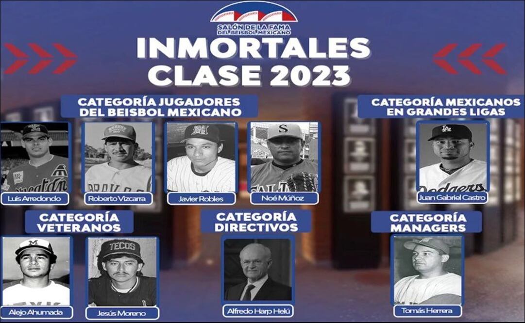 El Salón de la Fama cuenta con miembros sobresalientes del béisbol nacional. FOTO: @LigaMexBeis
