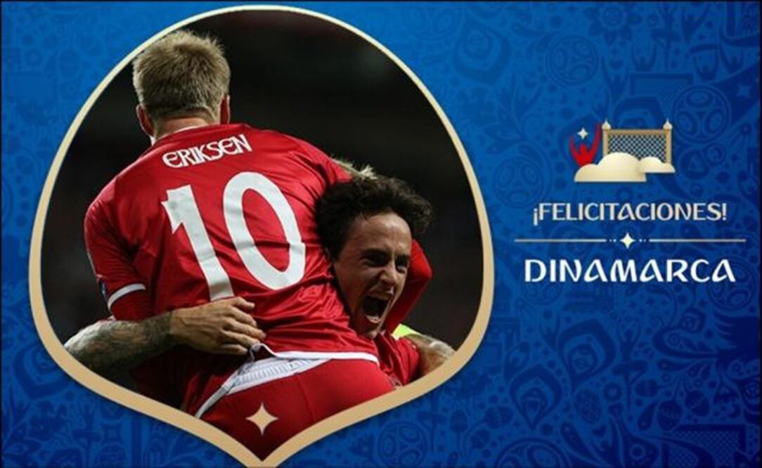 Twitter FIFA. Será la quinta participación mundialista del combinado nórdico