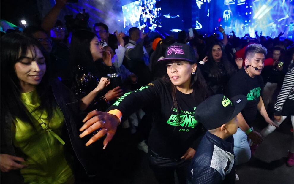 La Ciudad de México recibe al Nuevo Año 2025 con Polymarchs. Foto: Berenice Fregoso/EL UNIVERSAL