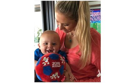 Bebés de Enrique Iglesias disfrutan del Mundial 