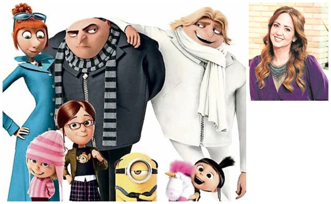 Gru y familia conocen a Dru. (CORTESÍA)