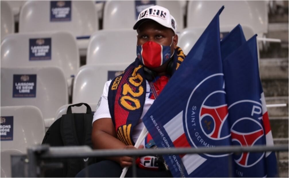 Final de la Copa de la Liga en Francia recibió a cinco mil aficionados