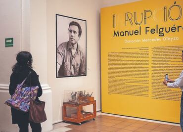 Donan arte de Felguérez al Museo de la Estampa