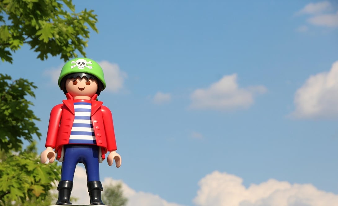 Esta expo de Playmobil trae escenarios históricos, literarios y cinematográficos. Foto: Pixabay / hhach.