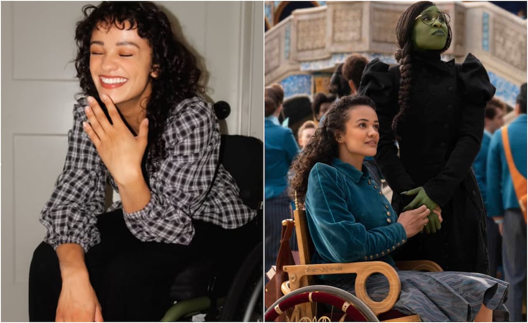 Marissa Bode, actriz de "Wicked".
Fotos: Instagram, vía @marissa_edob e IMDb