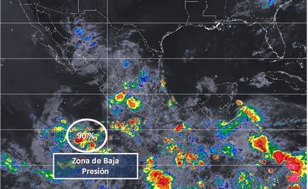 Zona de baja presión en Michoacán generará vientos fuertes y nublados