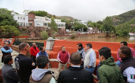 Tras la tromba en Guanajuato, alcalde realiza revisiones en la Presa de Olla