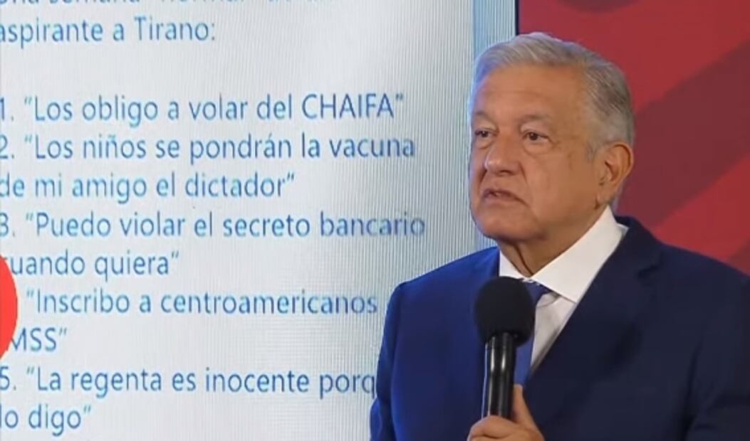 La mañanera de AMLO, 18 de mayo, minuto a minuto