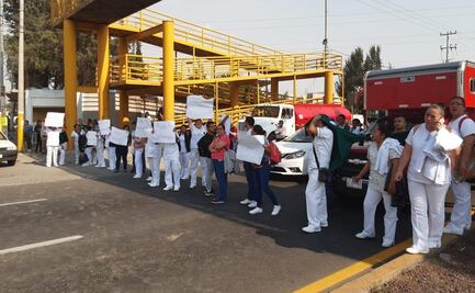 Personal del IMSS en Texcoco pide insumos para atender Covid-19
