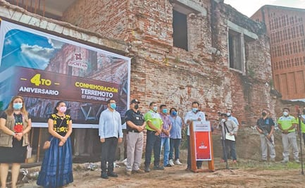 Conmemoran municipios de Oaxaca cuarto aniversario de 7-S