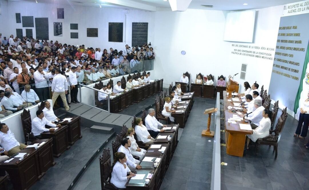 Integrantes de la Junta de Coordinación Política acordaron un plan de austeridad. FOTO: @CongresoTab