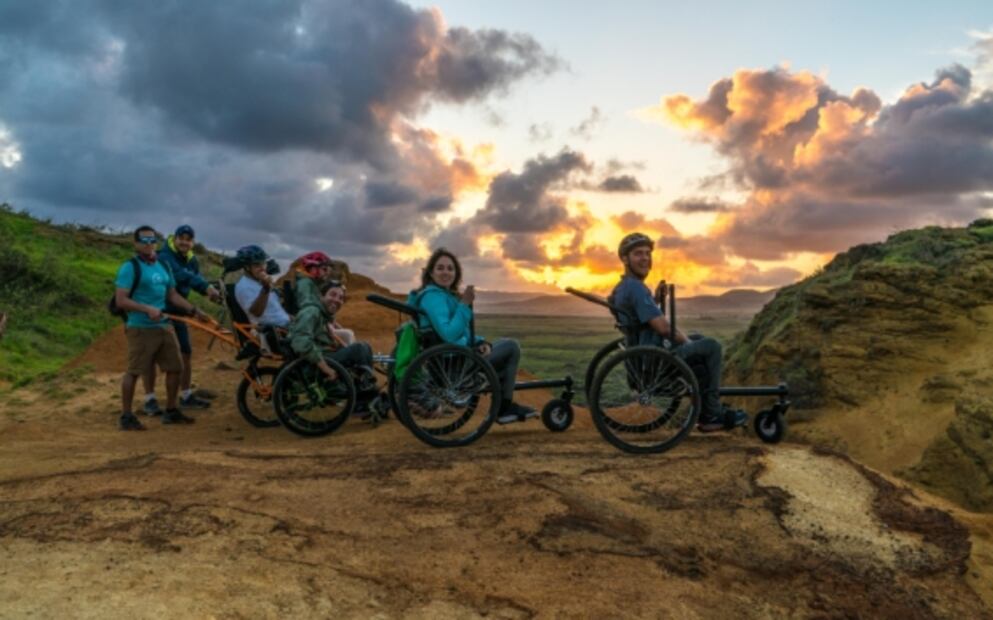 Crean viajes de aventura para personas con discapacidad