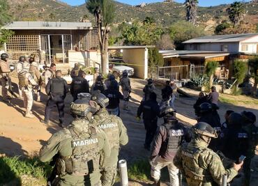 Matan a oficial y hieren a elementos incluido a un agente canino en enfrentamiento en Ensenada