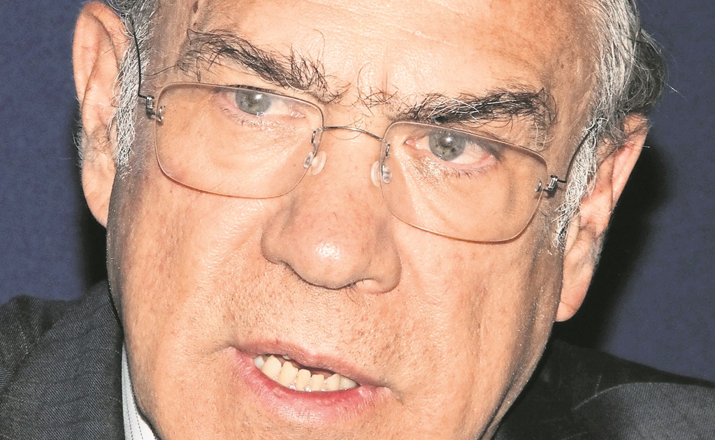 José Ángel Gurría secretario general de la OCDE. (Archivo. EL UNIVERSAL)