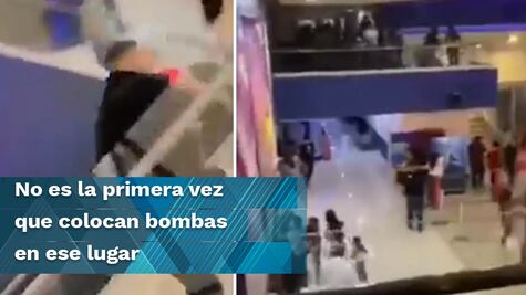 Pánico en centro comercial de Ciudad Juárez por hallazgo de bombas