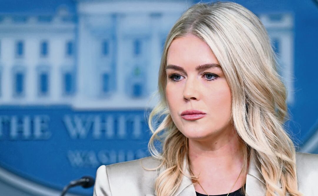 Karoline Leavitt, portavoz de la Casa Blanca. Foto: Saul Loeb / AFP