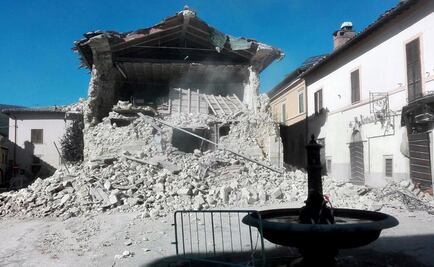 Galería. Terremoto causa destrozos en centro de Italia