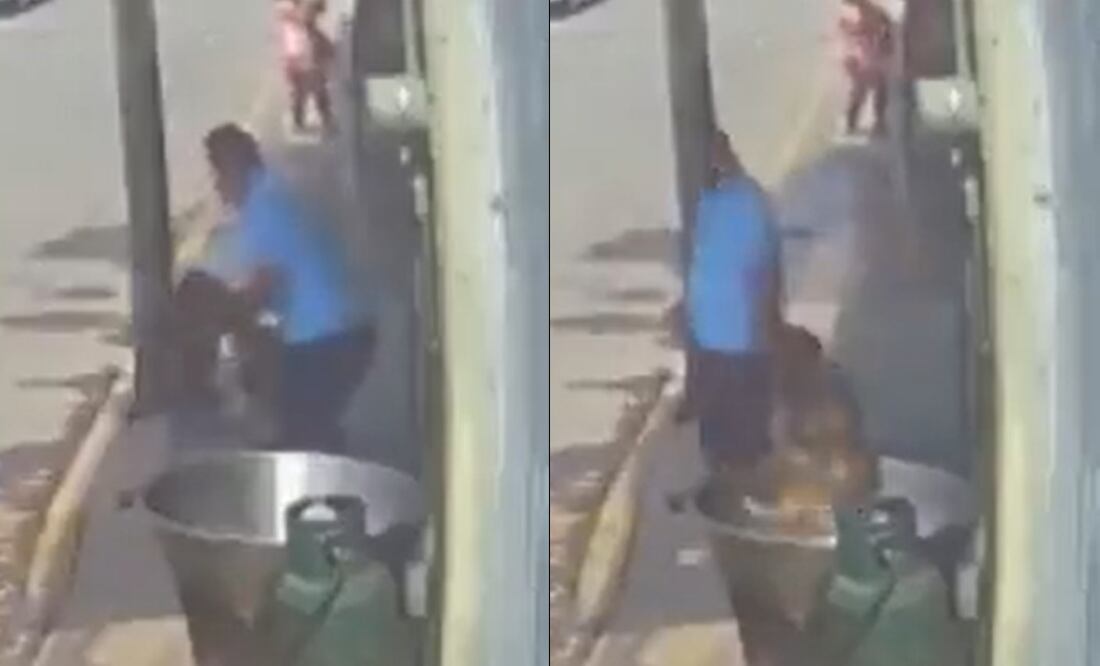 Matan a perro en cazo de aceite hirviendo. Foto: Especial/ EL UNIVERSAL/