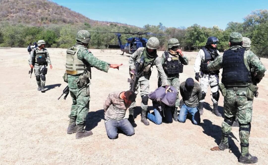 The army, the National Guard, and state police were part of the operation to arrest members of the CJNG - Photo: File Photo/EL UNIVERSAL
