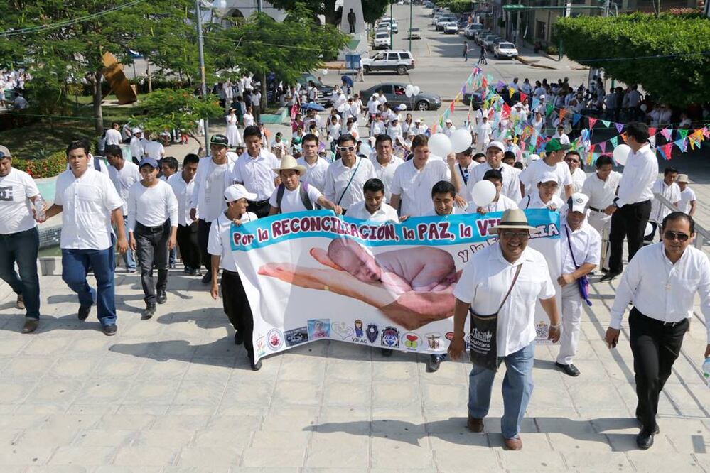 Marcha en Tuxtla, Gutiérrez, fotogafía de Óscar León EL UNIVERSAL