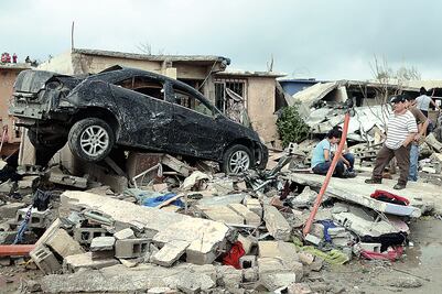 EPN entregará obras a afectados por tornado en Coahuila