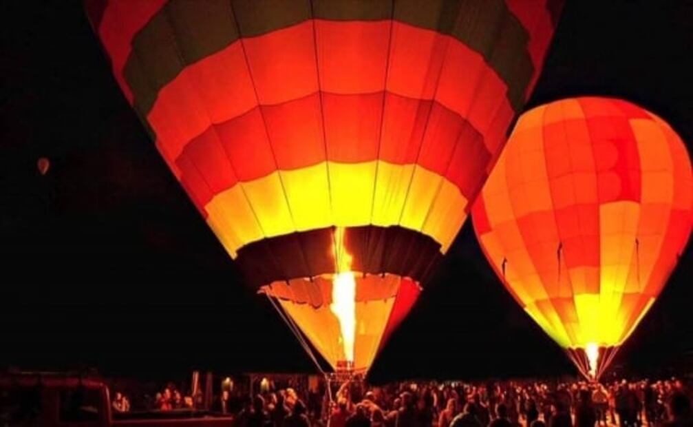 Noche de campamento, cine de terror y globos aerostáticos en Teotihuacán