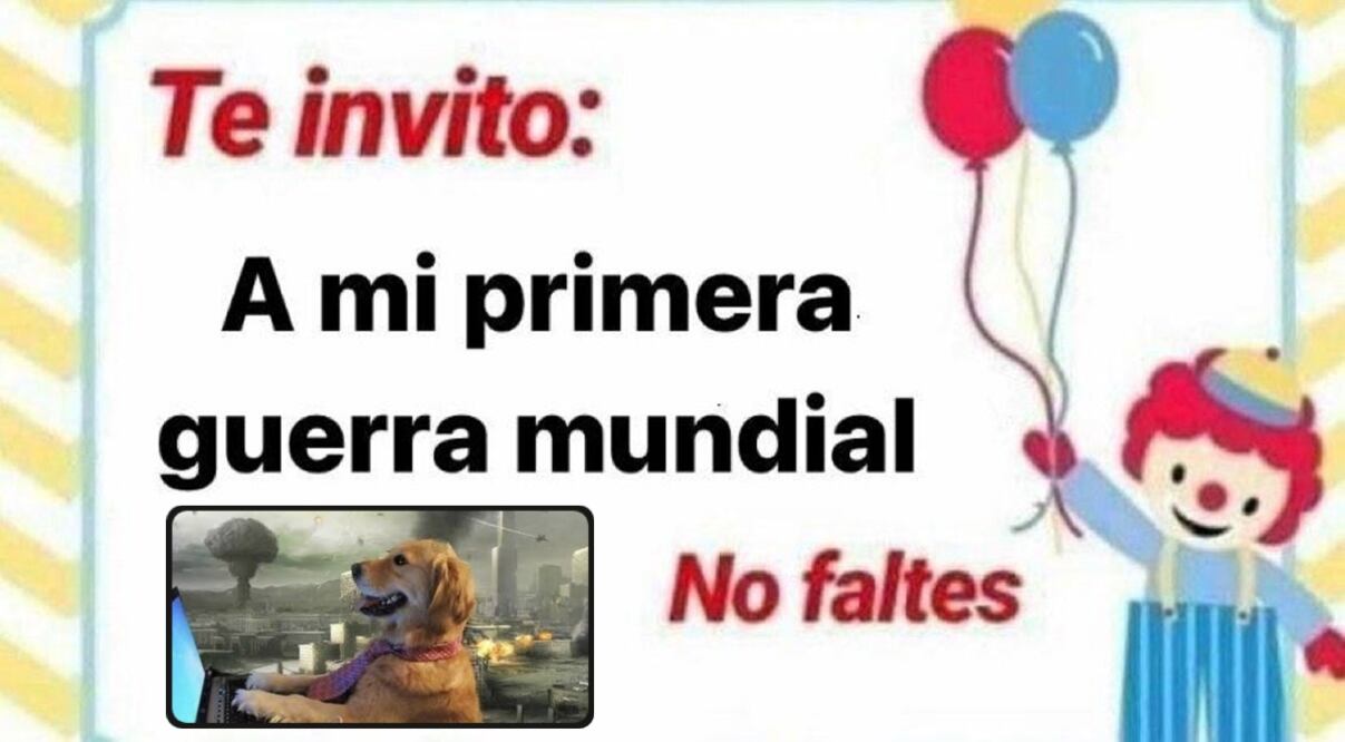 Ante la adversidad, el buen humor se hizo presente durante este día. Foto: Redes Sociales