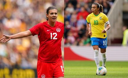 Marta y Christine Sinclair, las futbolistas que anotaron en cinco Mundiales antes que Cristiano