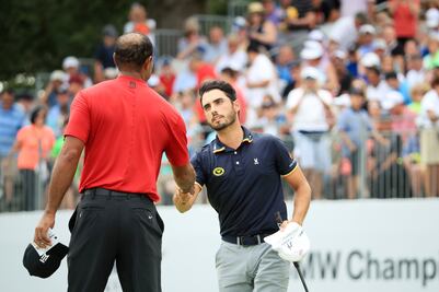 Siempre es agradable compartir una ronda con Tiger Woods: Abraham Ancer