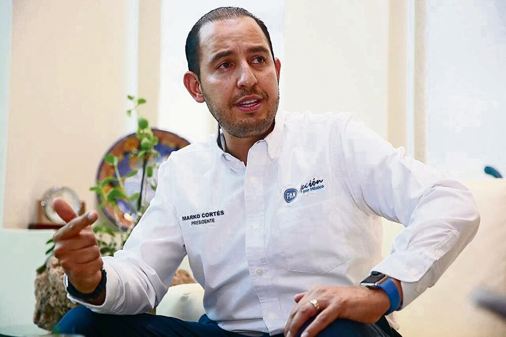 Entrevista Marko Cortés Mendoza Foto: Especial