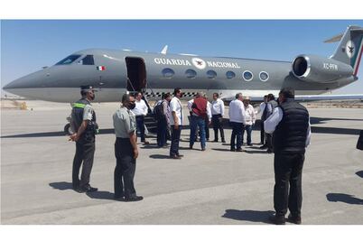 Acosta Naranjo denuncia uso de avión de la Guardia Nacional para trasladar a morenistas