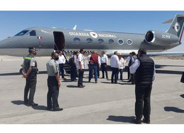 Acosta Naranjo denuncia uso de avión de la Guardia Nacional para trasladar a morenistas