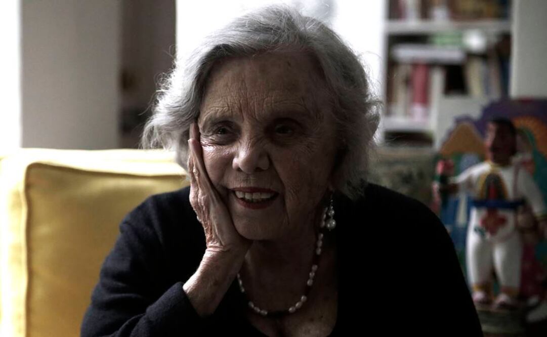 A través de su lectura, Poniatowska trajo al presente la noche trágica del 2 de octubre de 1968 en la Plaza de las Tres Culturas, en Tlatelolco, el contexto político, social y cultural. FOTO: Alejandra Leyva/EL UNIVERSAL.