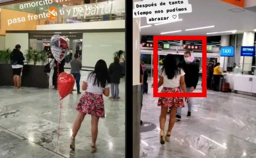 Se hacen novios por Internet, va por él al aeropuerto y no se reconocen 
