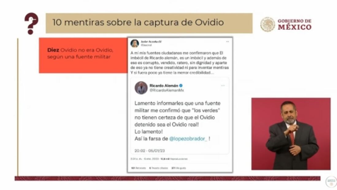 La mañanera de AMLO, 18 de enero, minuto a minuto