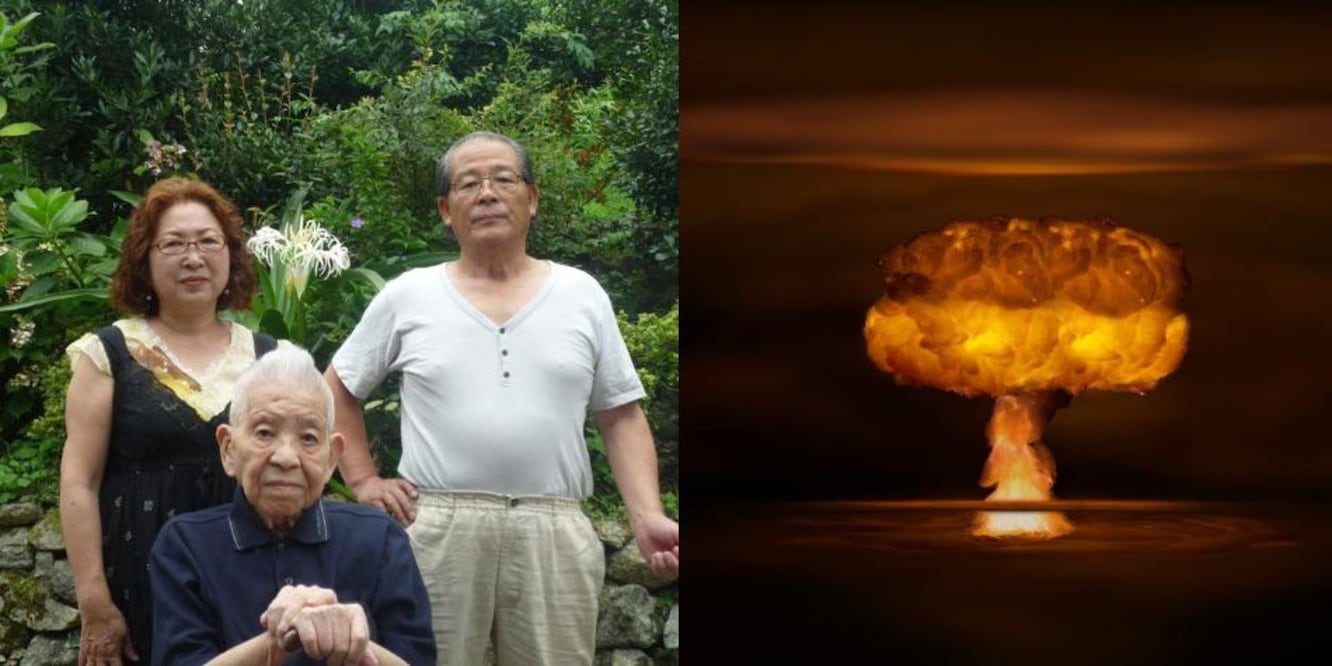 Tsutomu Yamaguchi, el sobreviviente de las las bombas atómicas de Hiroshima y Nagasaki en 1945. Foto: Archivo Personal de Toshiko Yamasaki, hija de Tsutomu Yamaguchi / EFE